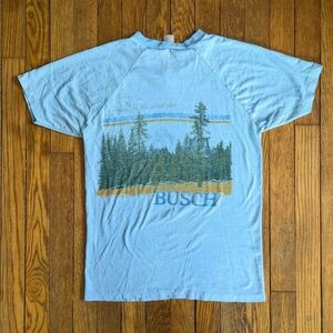 Vintage 80's Busch Beer Single Stitch T-shirt